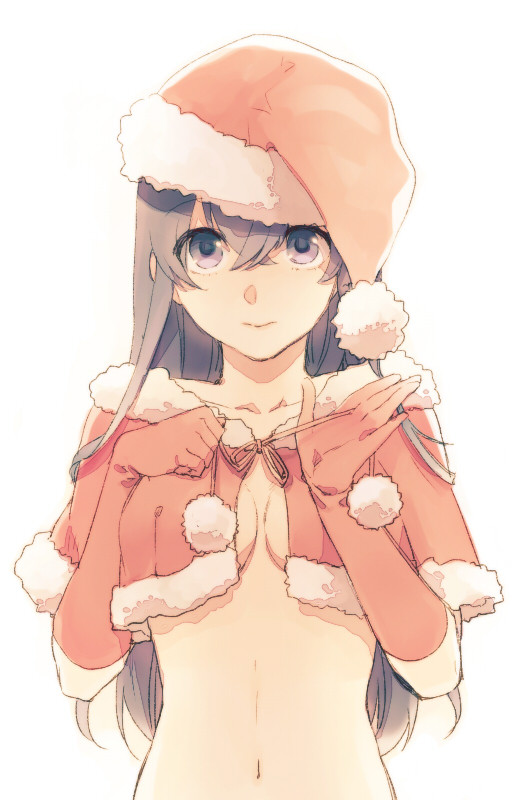 Merry christmas anime girls
