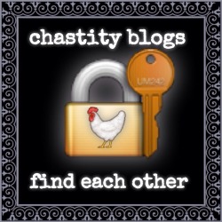 mistresschristylove:  thecementofcivilization:  Like or reblog so we can find each other.  My hubby is in permanent chastity! 