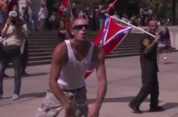 micdotcom:  This is what a KKK rally looks like in 2015