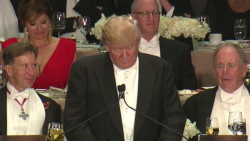runningupthathillary:  superheroes:  please take a moment with me to appreciate these reactions to trump’s speech at the al smith dinner last night also, what i wouldn’t give to be in on this convo between hillary clinton and the archbishop of new