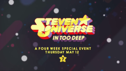the-world-of-steven-universe:  “EPISODE LIST” | STEVEN UNIVERSE: IN TOO DEEP May 12 - 7:00pm - 301 - Super Watermelon Island [SEASON PREMIERE] May 12 - 7:15pm - 302 - Gem Drill [SPECIAL TIME] May 19 - 7:00pm - 303 - Barn Mates May 26 - 7:00pm - 304