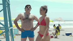 bear-ly-legal:  schoggibear:  I just found a TV commercial from VolksWagen México and there was this hairy daddy at the beach trying to suck his gut in while a “hot girl” passes by and then he relax his gut out lol. I thought this was a hot scene