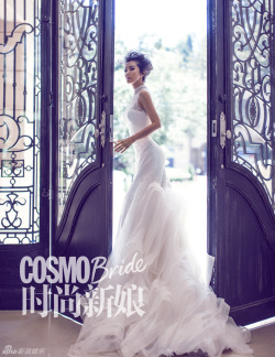 palefirecrowned:  Jaw -dropping gorgeousness from Li BingBing for CosmoBride