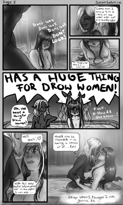 sarahsalanica:  NSFW! Page 8 ofÂ â€˜Can(â€™t) Buy Love!â€™. Next week is where things are gonna get steamy. Well, if I suceed at drawing this stuffâ€¦. gonna be a rough ride for me. Page 7-Â http://sarahsalanica.tumblr.com/post/137148727050/nsfw-page-7-of