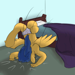 Flash Sentry taking a spill trying to get out of bed. Stream Request