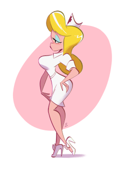 cheesecakes-by-lynx:  Quick drawing of Hello Nurse from Animaniacs.Possibly my first toon-crush.  Either her, Jessica Rabbit, or Fifi LeFume.Thanks to everyone that came to the stream, sorry it ended so abruptly.  Everything crashed on me. 