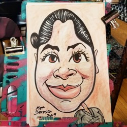 Caricature!    Been a fun day at the Black Market! 13 minutes to go!        #blackmarket #bostonhassle #art #artist #artistsoninstagram #artistsontumblr #caricature #caricaturist #caricatures #caricatureartist #painter #paintersofinstagram #cambridge