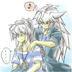 hair-up-bakura:  Can’t find the source. Please let me know, if you do. 