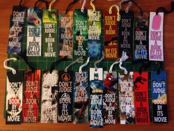 po-flo:  sparkylovesbooks:  Aaaaand here they all are! All the bookmarks in my etsy shop. My shop is called Sparky Saves Pages if you’re interested! We will add international shipping on Monday once I figure out shipping costs!  These are REALLY cool