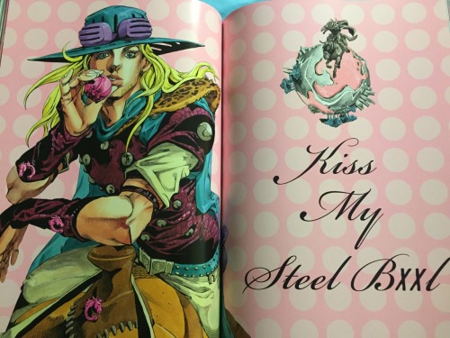 satsukimomoi:

IM SCREAMING THESE ARE ACTUAL PAGES FROM JOJOVELLER