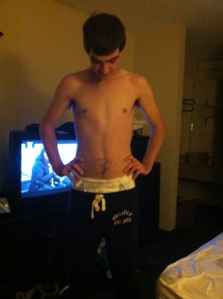 dprpsyc:  My Boyfriend trying out some Tena Slip Maxi’s.   He loves them!  :D