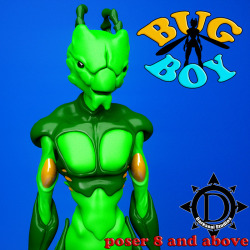 Need  a loyal worker that follows the hive mentality? An army of  berserker  bug boyz fighting the front line badies? A King bee for your queen?  Well, this big BugBoy will do the trick! Check the link for more info! Ready to go in Poser 8 and up!  BugBoy