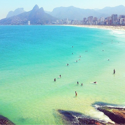 Rio de janeiro brazil beach girl
