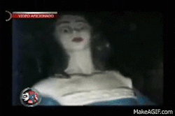 sixpenceee:  Creepy doll statue caught blinking on camera (Video) 