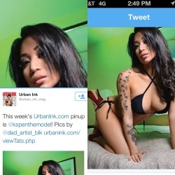 Ohhhh snap @urbaninkmagazine  gave a shout out to @love_kspen and @photosbyphelps  for our work we shot for the pin up issue. #nationalexposure #kphelps #photosbyphelps