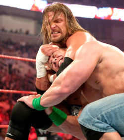 fishbulbsuplex:Triple H vs. John Cena
