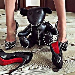 Choices choices!  Some shoes are made for turning heads.  Others?  Well let&rsquo;s just say they&rsquo;re made for destroying them.  Maybe that&rsquo;s why My gimp slave just starts crying and trembling uncontrollably whenever he sees Me put this pair