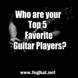 Dimebag Darrell  Slash Zack Wylie Jimmy page Randy Rhodes  What&rsquo;s everyone favorite 