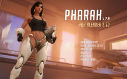 IT’S HERE!After months of work, the new version of my Pharah model is ready to download. Now with some cool new outfits, asp armor and much more.CHECK IT OUT (on its new, sweet presentation page)
