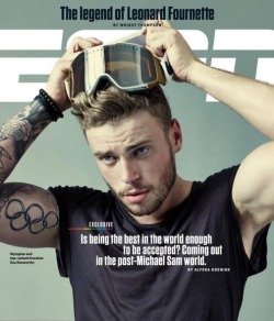 hothunks-bubblebutts:  Five-time freeski and Sochi Olympic Silver medalist Gus Kensworthy comes out as gay.More pics here.