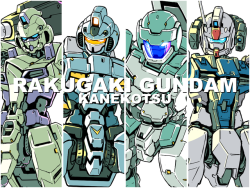 absolutelyapsalus:  Gundam of the Day! I slept in edition!ラクガキガンダムまとめ3by カネコツ@お仕事募集中 [Personal &amp; Twitter]