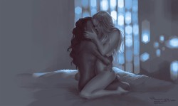 clexa-hollstien:  Please please please don’t repost this on twitter and DO NOT TAG ANYONE on the show. PLEASE. Thank you! Anyway, I gave in. Here’s a little Clexa smut for you. 
