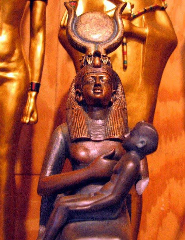 Ancient egyptian goddess isis