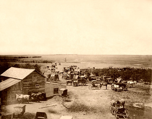 Old neodesha kansas town photographs