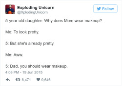 boredpanda:    Dad Of 4 Girls Tweets Conversations With His Daughters, Proves Parenting Is Fun   