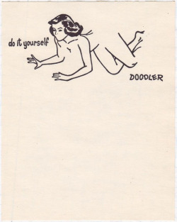 bitchyoucouldneva:  xlucid-dreamin:  myblackaesthetic:  theinturnetexplorer:    “The concept is simple. Take a blank sheet with nothing but the basic outline of a pinup girl and illustrate a unique scene around her.”    That is so cool. Look how creative