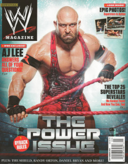 insanityallthetime:  WWE Magazine’s September Issue featuring: Ryback.  Feel like I&rsquo;m one of the few people on Tumblr that drools over Ryback!