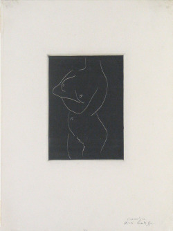ismiledsweetly:  Henri Matisse. Standing Nude, Arms Folded (Nu debout, les bras croisés). 1915