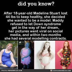 did-you-kno:  “People with Down syndrome can do anything, they just do it at their own pace. Give them a chance and you will be rewarded beyond your greatest expectations.” “I think it is time people realized that people with Down syndrome can be