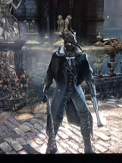 Started playing Bloodborne today and my god, it&rsquo;s so much fun&hellip;! The Dark Souls days of seeing &ldquo;You died&rdquo; on screen are back as I kept getting my ass handed by the first boss. Man, I just love the whole atmosphere and clothing