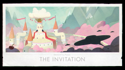 The Invitation (Islands Pt. 1) - title carddesigned and painted by Joy Angpremieres Monday, January 30th at 7:30/6:30c on Cartoon Network