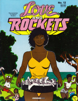 Love and Rockets No. 12 (Fantagraphics, 1985). Cover art by Gilbert Hernandez.From a charity shop in Nottingham.