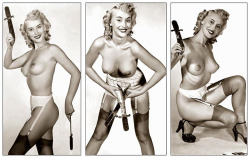 Venus The Body      (aka. Jean Smyle) As a child, her Mother obviously never told her she shouldn&rsquo;t play with knives..