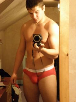 campusbeefcake:  thejockerroom:  revelinrealness:  jebus.   I have these undies! Also… hnnnnng!  seconded. well… the hnnnnng! not the having of undies 