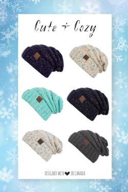 cuteandcozyca:  LIMITED TIME ONLY: BUY ONE TOQUE GET ONE FREEShop all Toques: HEREBrowse all of our Cute &amp; Cozy products: HEREIt’s time to celebrate with some brand new drops on Cute &amp; Cozy. Our super cute toques have made a comeback with new