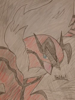 pokepoke-mo:  I drew this for you ingoguma! I absolutely LOVE the way you draw Yveltal, so I was itching to draw Yveltal too! I hope you like it! :D——————————————–OMG! Thank you so much! I love it!