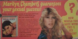 Ad for Sensual Secrets (1981), likely featured in Club magazine. Read about the book here.