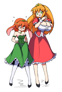 paulgq:  Parine trying on one of Lady Fileana’s old dresses.   cuties X3
