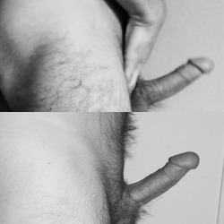 neverenoughscruff:  inferniraptoris:  Better than finding your “hand-twin” is finding your “cock-twin”! Wow! Twinsies! @neverenoughscruff  Proud moment @inferniraptoris