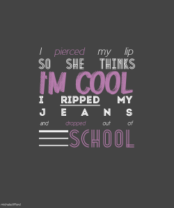 michalsclifford:  5SOS typography: Try Hard