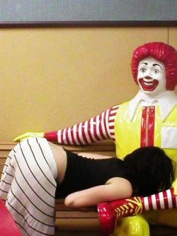 collegehumor:  I’ll take a Bic Mac with a side of fellacio. Why Are So Many People Giving Ronald McDonald Blow Jobs?