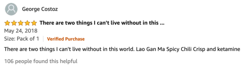 romanceangel:  reading reviews for lao gan ma spicy chili crisp @lobotomybarbie