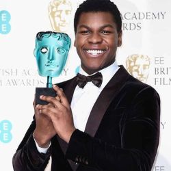 #MCM Congrats to John Boyega on wining the Rising Star Award at the 2016 BAFTAs #JohnBoyega #BAFTA