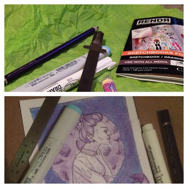maggieandthefurosiousbeast: My January artsnacks box came today! #unboxing #artsnacks #artsnackschallenge # ArtSnacks is like a magazine subscription but instead of a magazine you get 4 or 5 different art products to try out. Learn more about ArtSnacks here.