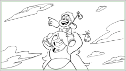 Just a few hours until a brand new episode of STEVEN UNIVERSE!&ldquo;On The Run&rdquo; written and storyboarded by Joe Johnston and Jeff Liu airs TONIGHT, Thursday February 5 at 6:30 e.pAMETHYST FANS! DON&rsquo;T MISS THIS ONE!