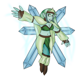 theargoninja:Birthday gift for @taioshiro. I decided to dig up an old design of hers; this one being the design for a Great Fairy for Hyrule-BattleTourney. Anyone ‘member that? I &lsquo;member.HAPPY BIRFDAY TAI! This is awesome and I’m sure she’ll
